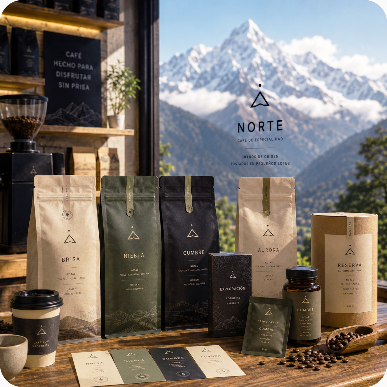 Packaging Mountain Side Studio